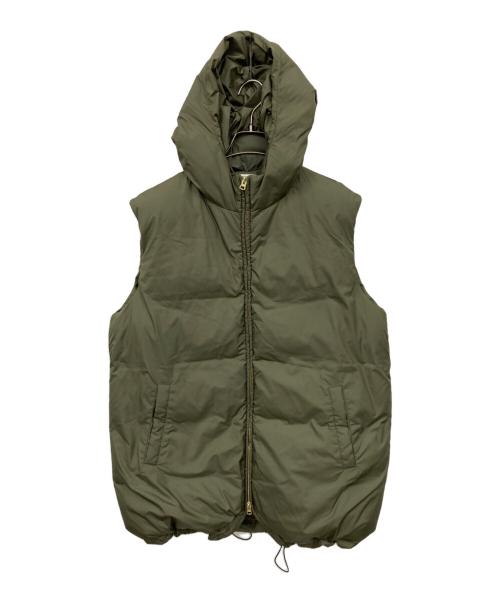 EVERYDAY I LIKE.（エヴリデイ アイ ライク）EVERYDAY I LIKE. (エヴリデイ アイ ライク) 中綿ロングダウンベスト サイズ:表記無しの古着・服飾アイテム