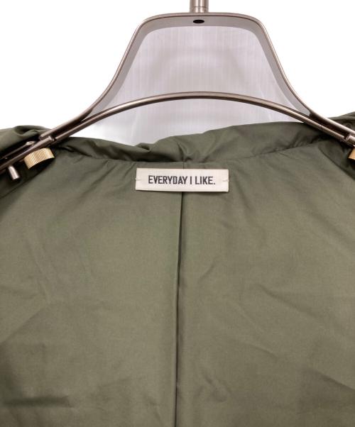 EVERYDAY I LIKE.（エヴリデイ アイ ライク）EVERYDAY I LIKE. (エヴリデイ アイ ライク) 中綿ロングダウンベスト サイズ:表記無しの古着・服飾アイテム