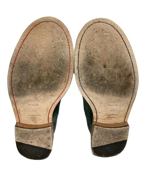 Band of Outsiders（バンドオブアウトサダーズ）Band of Outsiders (バンドオブアウトサダーズ) スウェードシューズ グリーン サイズ:43の古着・服飾アイテム