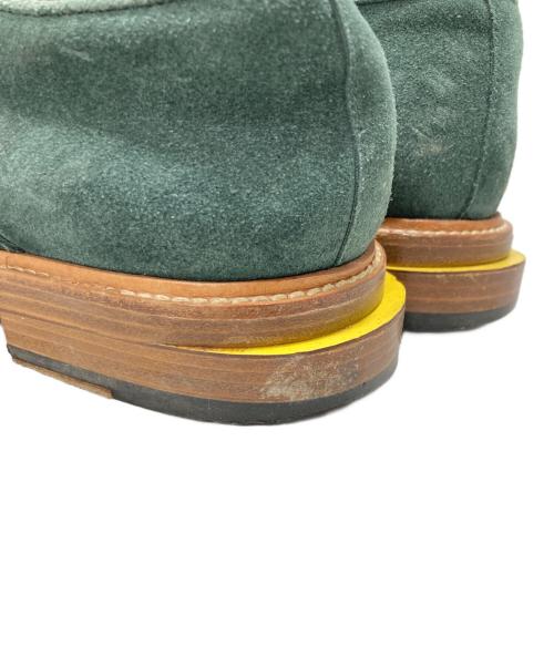 Band of Outsiders（バンドオブアウトサダーズ）Band of Outsiders (バンドオブアウトサダーズ) スウェードシューズ グリーン サイズ:43の古着・服飾アイテム