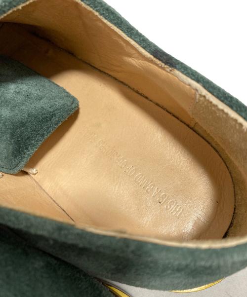 Band of Outsiders（バンドオブアウトサダーズ）Band of Outsiders (バンドオブアウトサダーズ) スウェードシューズ グリーン サイズ:43の古着・服飾アイテム