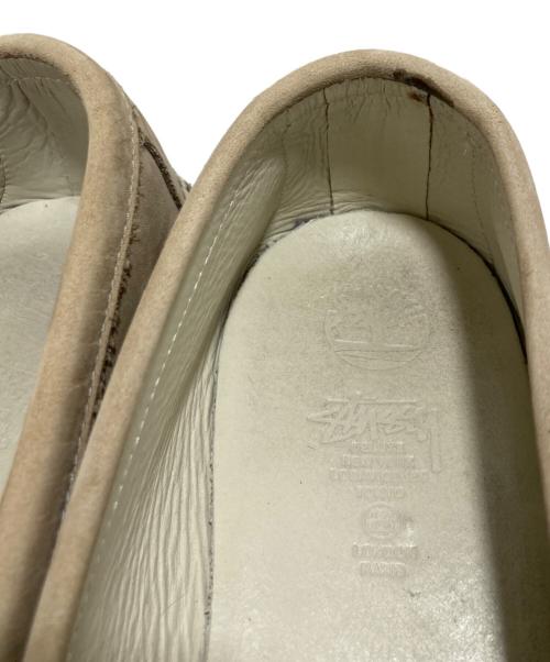 stussy（ステューシー）stussy (ステューシー) Timberland (ティンバーランド) ローファー ベージュ サイズ:9の古着・服飾アイテム