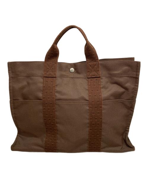 HERMES（エルメス）HERMES (エルメス) エールラインMM ブラウンの古着・服飾アイテム