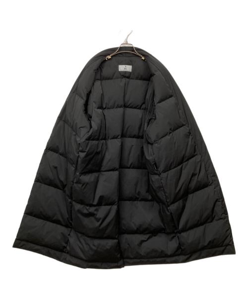 Curensology（カレンソロジー）Curensology (カレンソロジー) ショールカラーダウンコート ブラック サイズ:Fの古着・服飾アイテム