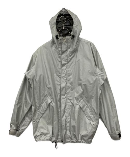 AFDICEGEAR（エーエフディーアイスギア）afdicegear (エーエフディーアイスギア) ナイロンパーカー アイボリー サイズ:LARGEの古着・服飾アイテム