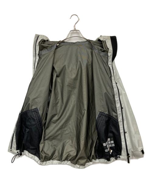 AFDICEGEAR（エーエフディーアイスギア）afdicegear (エーエフディーアイスギア) ナイロンパーカー アイボリー サイズ:LARGEの古着・服飾アイテム