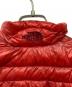 中古・古着 THE NORTH FACE (ザ ノース フェイス) ダウンジャケット レッド サイズ:M：6000円
