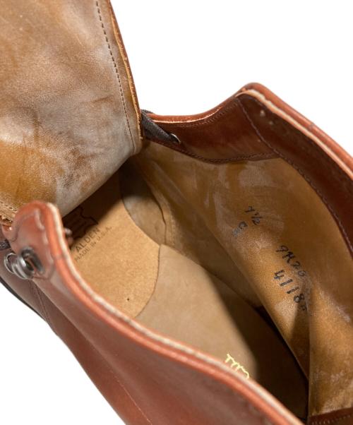 Alden（オールデン）Alden (オールデン) ワークブーツ ブラウン サイズ: 7 1/2Eの古着・服飾アイテム