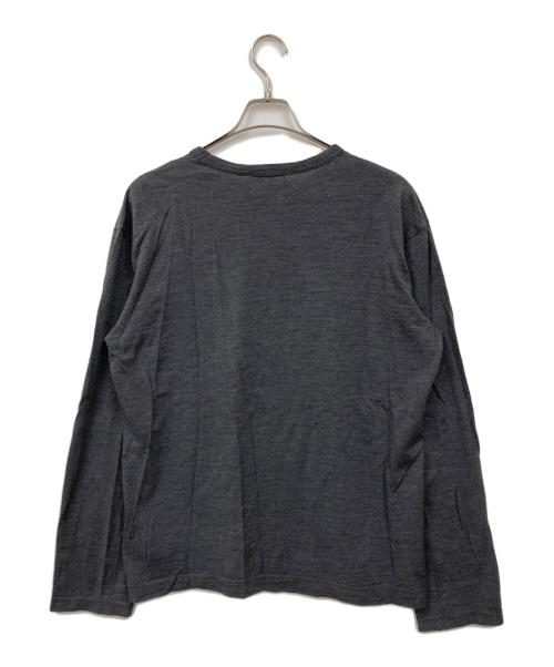 COMME des GARCONS HOMME（コムデギャルソン オム）COMME des GARCONS HOMME (コムデギャルソン オム) カットソー グレー サイズ:Lの古着・服飾アイテム