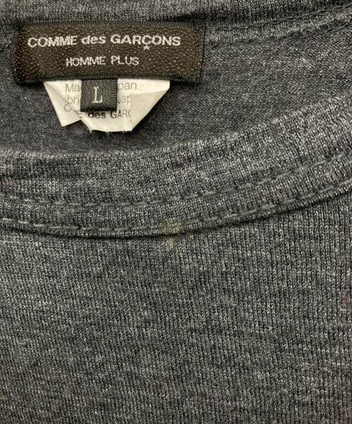 COMME des GARCONS HOMME（コムデギャルソン オム）COMME des GARCONS HOMME (コムデギャルソン オム) カットソー グレー サイズ:Lの古着・服飾アイテム