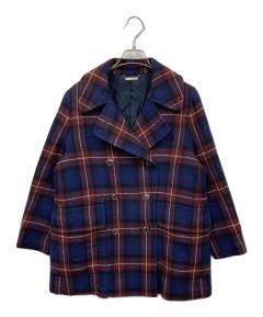 中古・古着通販】leno (リノ) ウールカシミヤダッフルコート ブラウン