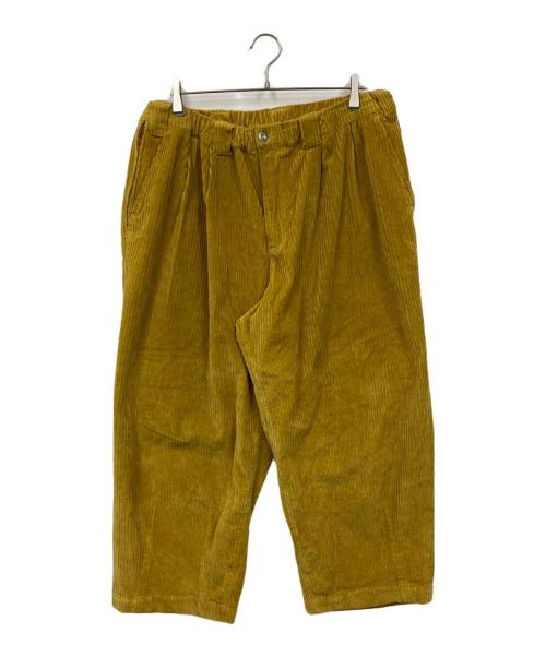 TIGHTBOOTH PRODUCTION（タイトブースプロダクション）TIGHTBOOTH PRODUCTION (タイトブースプロダクション) コーデュロイパンツ イエロー サイズ:XLの古着・服飾アイテム