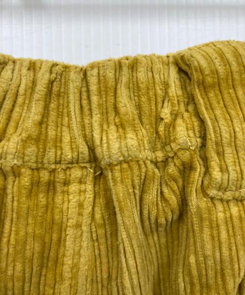 TIGHTBOOTH PRODUCTION（タイトブースプロダクション）TIGHTBOOTH PRODUCTION (タイトブースプロダクション) コーデュロイパンツ イエロー サイズ:XLの古着・服飾アイテム
