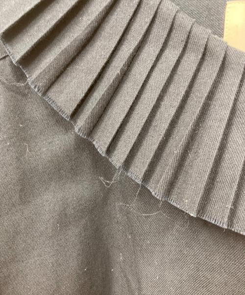 JUN MIKAMI（ジュン ミカミ）JUN MIKAMI (ジュン ミカミ) ウールフリルシャツ ネイビー サイズ:-の古着・服飾アイテム