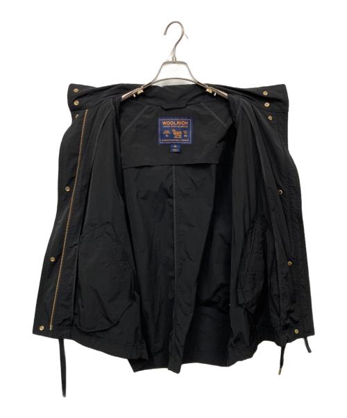 WOOLRICH（ウールリッチ）WOOLRICH (ウールリッチ) オーバーサイズ フーデッド ブルゾン ブラック サイズ:XSの古着・服飾アイテム