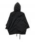 WOOLRICH (ウールリッチ) オーバーサイズ フーデッド ブルゾン ブラック サイズ:XS：9000円