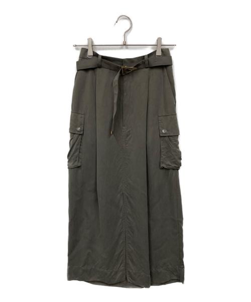 CADUNE（カデュネ）CADUNE (カデュネ) ワークスカート カーキ サイズ:36の古着・服飾アイテム