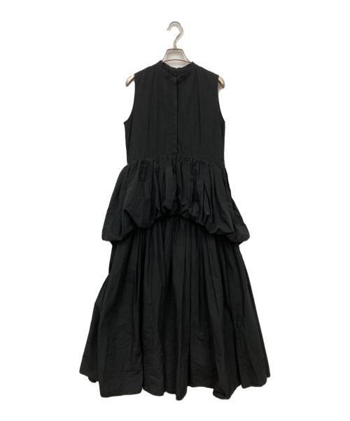 ETRE TOKYO（エトレトウキョウ）ETRE TOKYO (エトレトウキョウ) バルーンティアードワンピース ブラック サイズ:Fの古着・服飾アイテム
