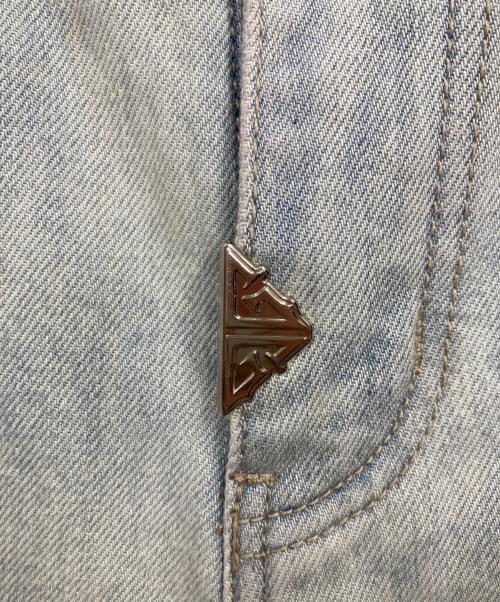 GUAPI（グアピ）guapi (グアピ) ラインストーンパンツ スカイブルー サイズ:W30の古着・服飾アイテム