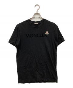 中古・古着通販】MONCLER (モンクレール) Tシャツ ブラック サイズ:XS