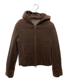 FOXEY（フォクシー）の古着「ベロアパーカー」｜グリーン