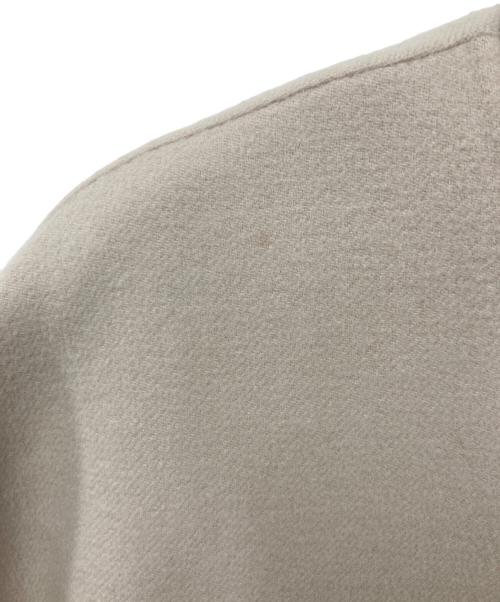'S Max Mara（エスマックスマーラ）'S Max Mara (エスマックスマーラ) ノーカラーコート ベージュ サイズ:40の古着・服飾アイテム