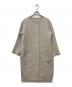 'S Max Mara（エスマックスマーラ）の古着「ノーカラーコート」｜ベージュ