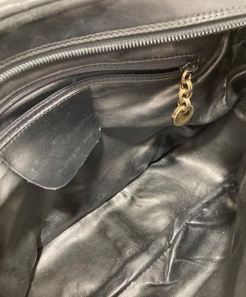 Salvatore Ferragamo（サルヴァトーレ フェラガモ）Salvatore Ferragamo (サルヴァトーレ フェラガモ) ヴァラリボンショルダーバッグ ブラックの古着・服飾アイテム