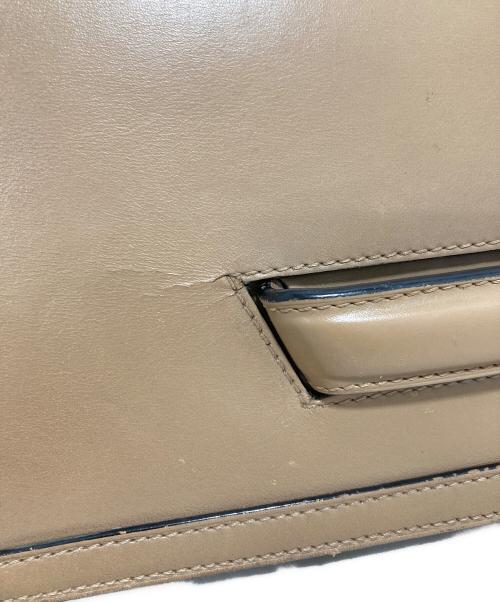 LOEWE（ロエベ）LOEWE (ロエベ) バルセロナショルダーバッグ ベージュの古着・服飾アイテム