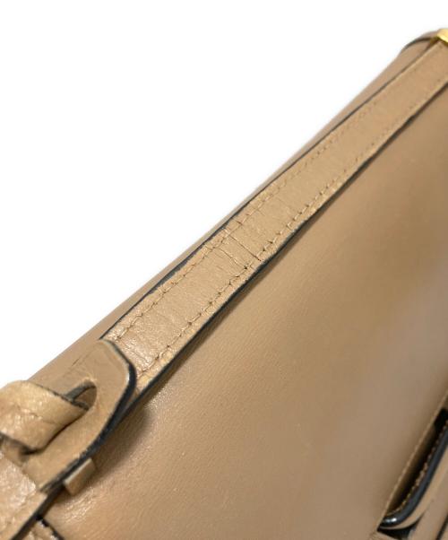 LOEWE（ロエベ）LOEWE (ロエベ) バルセロナショルダーバッグ ベージュの古着・服飾アイテム