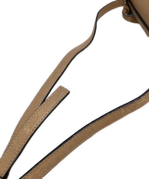 LOEWE（ロエベ）LOEWE (ロエベ) バルセロナショルダーバッグ ベージュの古着・服飾アイテム