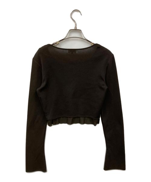 FOXEY（フォクシー）FOXEY (フォクシー) カーディガン ブラウン サイズ:40の古着・服飾アイテム