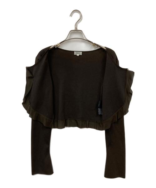 FOXEY（フォクシー）FOXEY (フォクシー) カーディガン ブラウン サイズ:40の古着・服飾アイテム