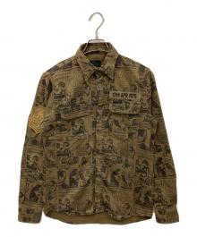 Hysteric Glamour（ヒステリックグラマー）の古着「シャツ」｜オリーブ