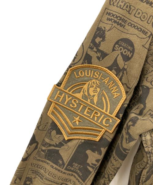 Hysteric Glamour（ヒステリックグラマー）Hysteric Glamour (ヒステリックグラマー) シャツ オリーブ サイズ:Smallの古着・服飾アイテム