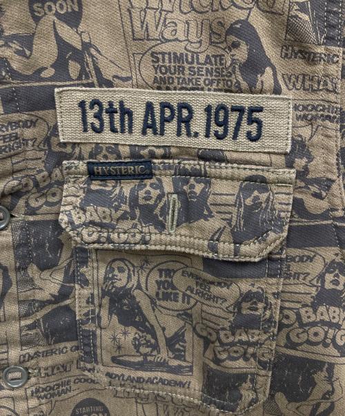 Hysteric Glamour（ヒステリックグラマー）Hysteric Glamour (ヒステリックグラマー) シャツ オリーブ サイズ:Smallの古着・服飾アイテム