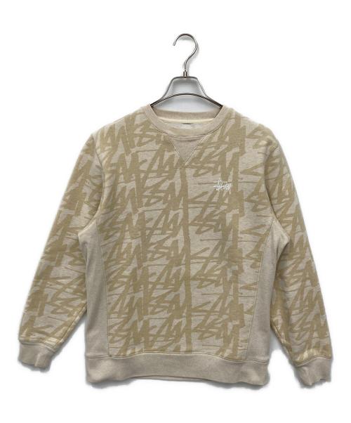 stussy（ステューシー）stussy (ステューシー) スウェット ベージュ サイズ:Lの古着・服飾アイテム