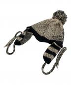 Vivienne Westwoodヴィヴィアンウエストウッド）の古着「フラップ付ワッチ ニットキャップ」｜グレー