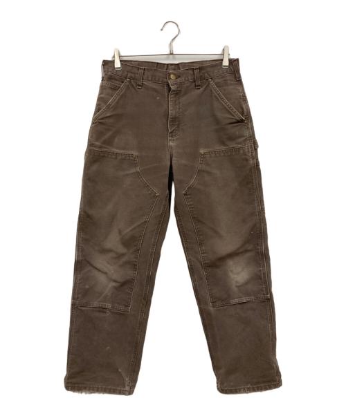 CarHartt（カーハート）CarHartt (カーハート) ダブルニーワークパンツ ブラウン サイズ:W32の古着・服飾アイテム