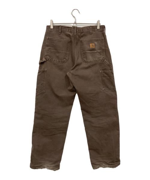 CarHartt（カーハート）CarHartt (カーハート) ダブルニーワークパンツ ブラウン サイズ:W32の古着・服飾アイテム