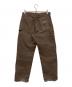 CarHartt (カーハート) ダブルニーワークパンツ ブラウン サイズ:W32：12000円