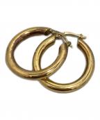 JIL SANDERジルサンダー）の古着「フープピアス」｜ゴールド