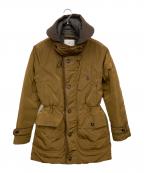 PEUTEREYピューテリー）の古着「中綿ジャケット」｜ブラウン