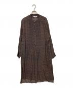 ISABEL MARANT ETOILEイザベルマランエトワール）の古着「総柄ブラウスワンピース」｜パープル