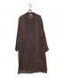 ISABEL MARANT ETOILE（イザベルマランエトワール）の古着「総柄ブラウスワンピース」｜パープル