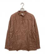 VISVIMビズビム）の古着「KERCHIEF TUNIC SHIRT」｜レッド