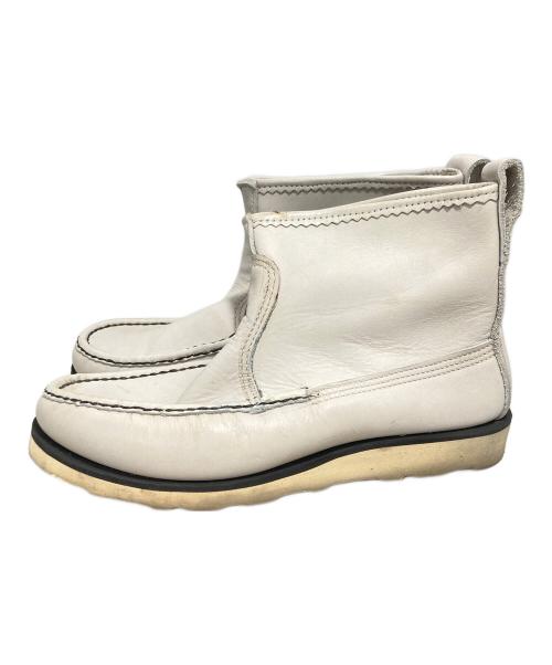 RUSSELL MOCCASIN（ラッセルモカシン）RUSSELL MOCCASIN (ラッセルモカシン) ノックアウトブーツ ホワイト サイズ:26の古着・服飾アイテム