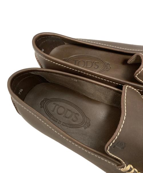TOD'S（トッズ）TOD'S (トッズ) シューズ ブラウン サイズ:7 1/2の古着・服飾アイテム