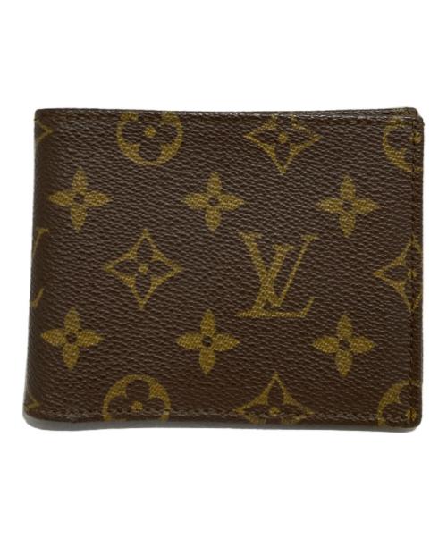 LOUIS VUITTON（ルイ ヴィトン）LOUIS VUITTON (ルイ ヴィトン) 2つ折り財布 ブラウンの古着・服飾アイテム