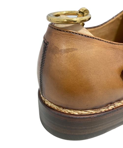 MECCARIELLO（メッカリエロ）meccariello (メッカリエロ) モンクストラップシューズ ブラウン サイズ:77の古着・服飾アイテム